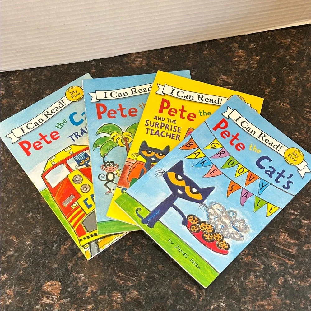 Pete the Cat Children's Book Set - Picture 1 of 7